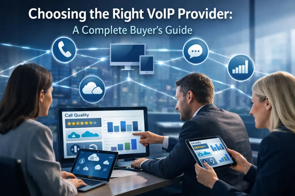 how to choose a VoIP provider for small business